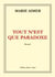 Tout n'est que paradoxe