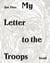 Jim dine my letter to the troops