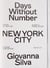 Days Without Number : New York City