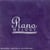 Piano melody