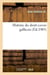 Histoire du droit canon gallican
