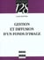 Gestion et diffusion d'un fonds d'image