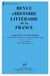 REVUE D'HISTOIRE LITTERAIRE DE LA FRANCE n.2005/4 : hommage à Claude Pichois (édition 2005)