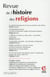 Revue de l'histoire des religions - Tome 232 (3/2015) Varia