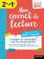 Spécial bac : mon carnet de lecture bac français - toutes mes lectures en un seul carnet !