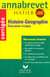 Annabrevet - histoire-geographie education civique - corriges 2001