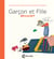Garçon et fille bricolent