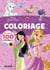 Coloriage avec stickers : Disney Princesses - Coloriage avec plus de 100 stickers (Raiponce et Mulan)