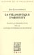 La syllogistique d'Aristote