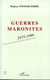 Guerres maronites : 1975-1990