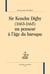 Sir Kenelm Digby (1603-1665) : un penseur à l'âge du baroque