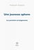 Une jeunesse aphone - les premiers arrangements