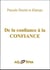 De la confiance à la confiance