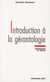 Introduction à la gérontologie
