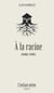 À la racine : Journal-poèmes