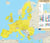 Carte géographique - l'union européenne