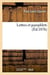 Lettres et pamphlets. portrait grave a l'eau-forte