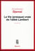 La vie (presque) vraie de l'abbé Lambert