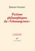 Fictions philosophiques du "Tchouang-tseu"