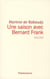 Une saison avec Bernard Frank