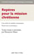 Repères pour la mission chrétienne - cinq siècles de tradition missionnaire - perspectives oecuméniques