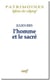 L'homme et le sacre