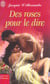 Roses pour le dire (des)