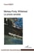 Merleau-Ponty, Whitehead - le procès sensible