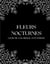Fleurs Nocturnes : Livre de coloriages anti-stress pour adultes avec fond noir
