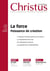 Revue Christus n.282 : La force : Puissance de création