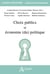 Choix publics et économie (du) politique