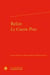 Relire le cousin Pons