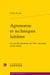 Agronomie et techniques laitières - le cas des fruitières de l'Arc jurassien (1790-1914)