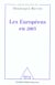 Les Européens en 2003