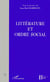 Litterature et ordre social