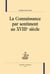 La connaissance par sentiment au XVIIIe siècle