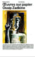 Zadkine sur papier