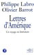 Lettres d'Amérique - un voyage en littérature