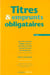 Titres & emprunts obligataires