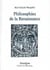 Philosophies de la renaissance