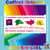Origami couleurs de l'arc en ciel - coffret