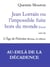 Jean Lorrain ou l'impossible fuite hors du monde - l'âge de l'héroïne
