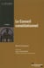 Le conseil constitutionnel - Eetudes de la df n 5400-01