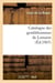 Catalogue des gentilshommes de lorraine (ed.1863)