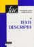 Le texte descriptif