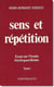 Sens et répétition - tomes 1 et 2 Essai sur l'ironie Kierkegaardienne
