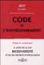 CODE DE L'ENVIRONNEMENT 2017 (COMMENTE)