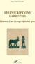 Les inscriptions cariennes - histoire d'un étrange alphabet grec
