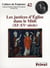 Cahiers de Fanjeaux Tome 42 : justices d'église dans le Midi - XI-XV siècles