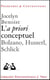 L'a priori conceptuel - Bolzano, Husserl, Schlick